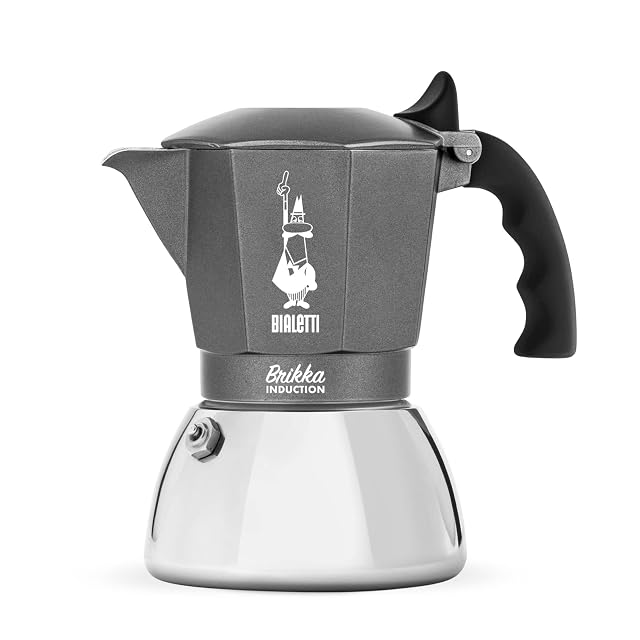 Moka Bialetti Brikka con valvola a pressione