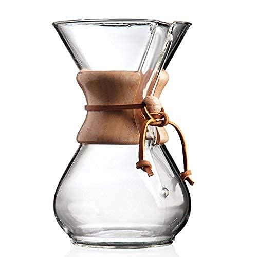 Caffettiera per estrazione a filtro Chemex Classic da 6 tazze