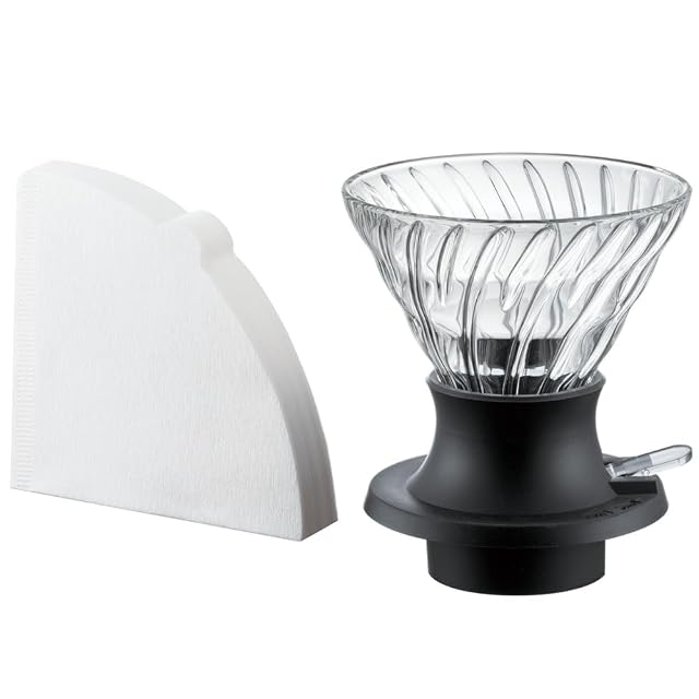 Caffettiera a immersione Hario Switch con valvola a sfera in acciaio