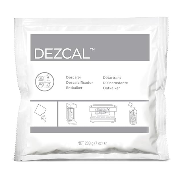 Decalcificante in polvere Urnex Dezcal per macchine da caffè